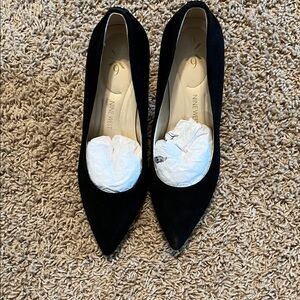 Nine West Black Pointed Toe Heels